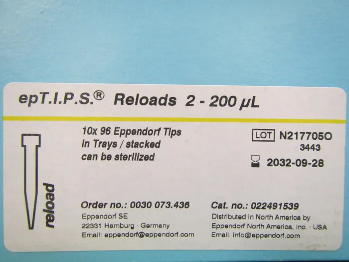 Eppendorf 30073436 Pipette Tips Detail Image - ASKINDEX Korea