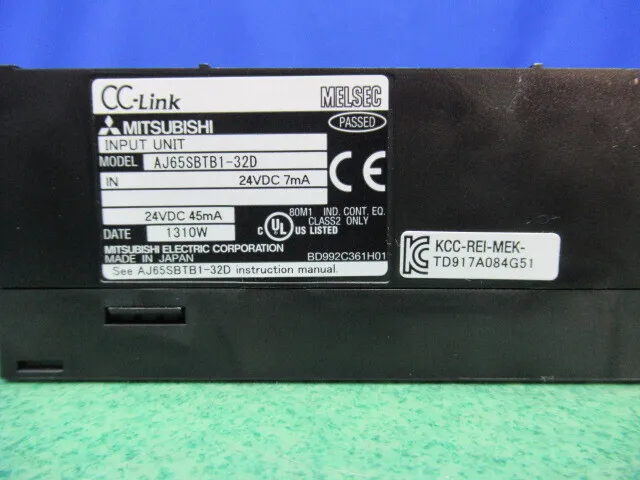 Mitsubishi Electric AJ65SBTB1-32D Sequencer (input unit) Detail Image - ASKINDEX Korea