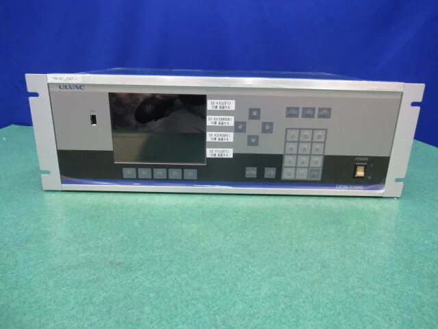 알백 CRTM-9100G 성막 컨트롤러 상세 이미지 - ASKINDEX 코리아