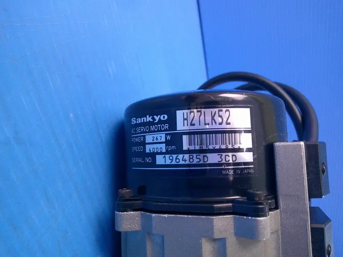 Sankyo H27LK52 AC 서보 모터 상세 이미지 - ASKINDEX 코리아
