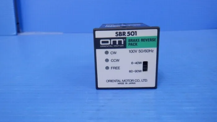 Oriental Motor SBR501 Brake pack Detail Image - ASKINDEX Korea