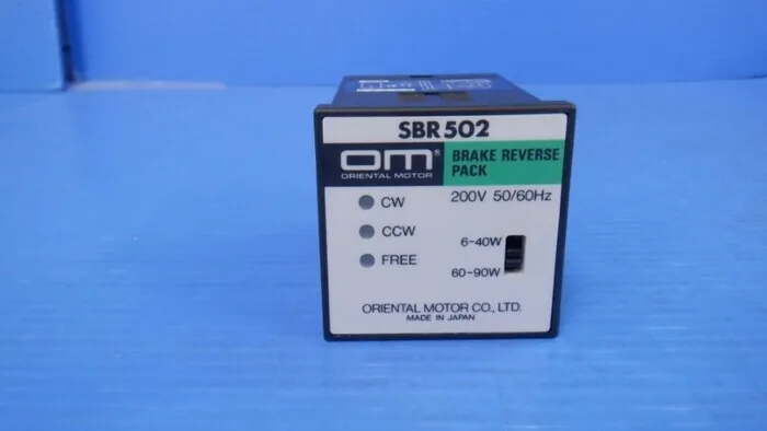 Oriental Motor SBR502 Brake pack Detail Image - ASKINDEX Korea