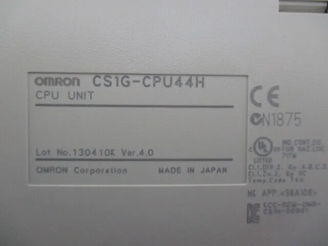 오므론 CS1G-CPU44H 시퀀서(CPU 유니트) 상세 이미지 - ASKINDEX 코리아