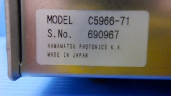 Hamamatsu Photonics PMA-11(C5966-71) analyzer Detail Image - ASKINDEX Korea