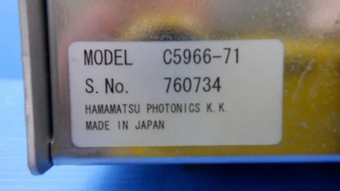 Hamamatsu Photonics PMA-11(C5966-71) analyzer Detail Image - ASKINDEX Korea