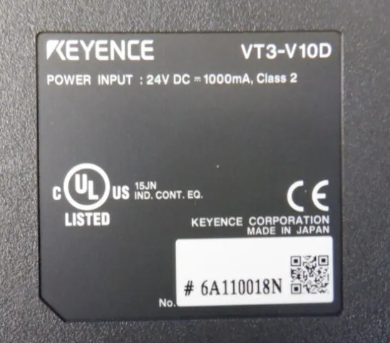 Keyence VT3-V10D 터치 패널 상세 이미지 - ASKINDEX 코리아