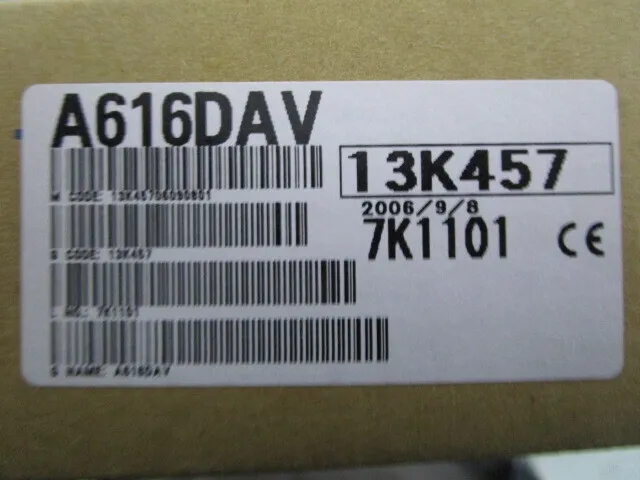 미쓰비시 전기 A616DAV 시퀀서(PLC) 상세 이미지 - ASKINDEX 코리아