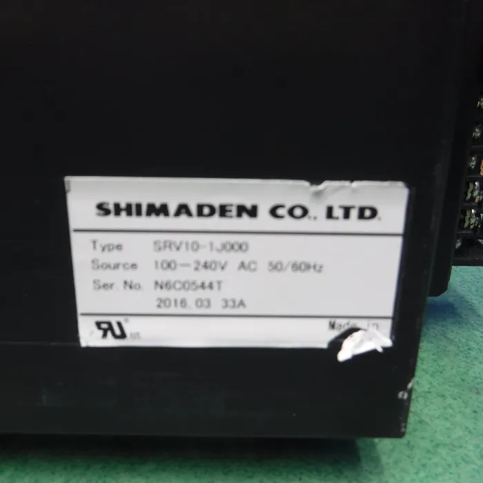 Shimaden SRV10-1J000 Recorder (paperless) Detail Image - ASKINDEX Korea
