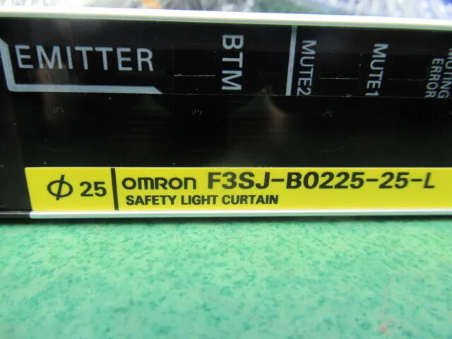 Omron F3SJ-B0225-25-L+F3SJ-B0225P25-D Area sensor (head only) Detail Image - ASKINDEX Korea
