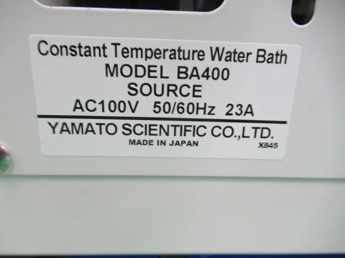 Yamato Scientific BA400 Constant temperature water bath Detail Image - ASKINDEX Korea