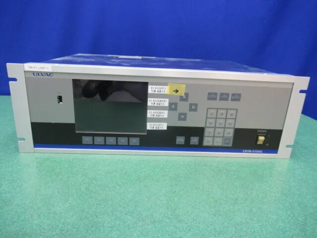 알백 CRTM-9100G 성막 컨트롤러 상세 이미지 - ASKINDEX 코리아
