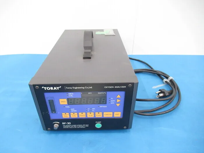도레이 RF-30 산소 농도계 상세 이미지 - ASKINDEX 코리아