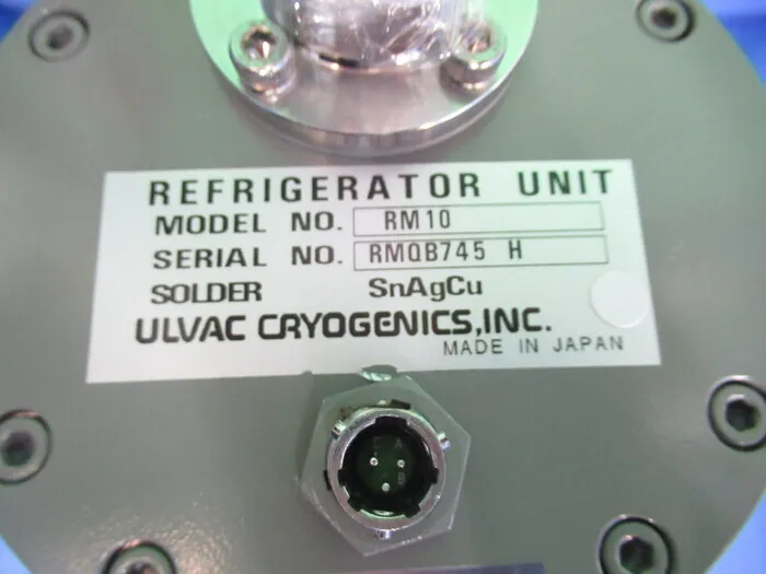 ULVAC CRYO-U8H Cryopump Detail Image - ASKINDEX Korea