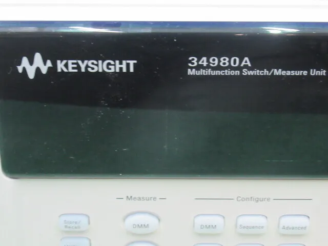 Keysight 34980A Data logger Detail Image - ASKINDEX Korea