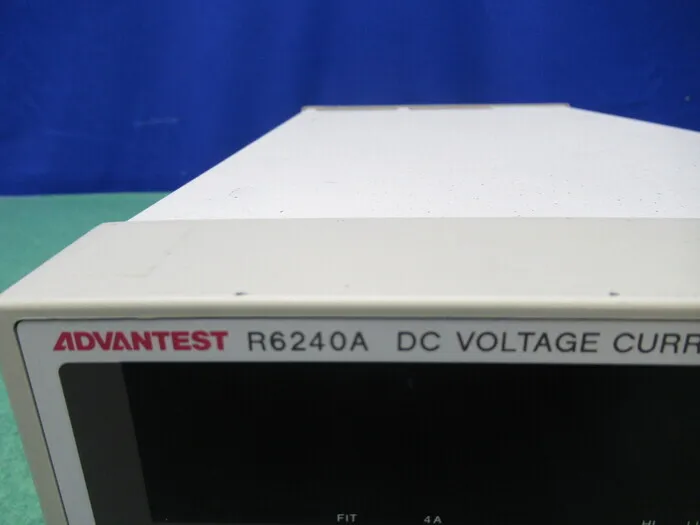 Advantest R6240A DC voltage/current source/monitor Detail Image - ASKINDEX Korea