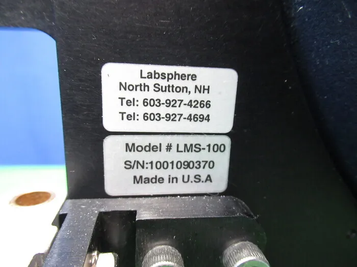 Labsphere LMS-100 Integrating sphere Detail Image - ASKINDEX Korea