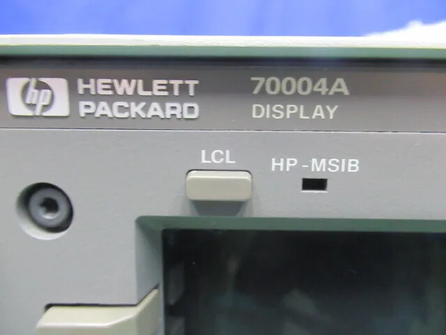 Fuellett-Packard 70004A Eye Diagram Analyzer Detail Image - ASKINDEX Korea