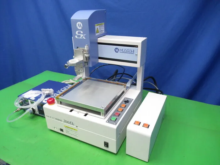 무사시 엔지니어링 SM200SX-3A 탁상 도포 로봇