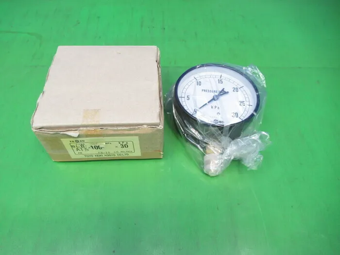 Toyokeiki Kogyo BL-B-AT3/8X100X30kPa pressure gauge Detail Image - ASKINDEX Korea