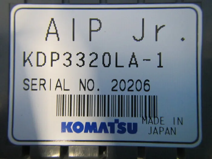 Komatsu KDP3320LA-1 touch panel Detail Image - ASKINDEX Korea
