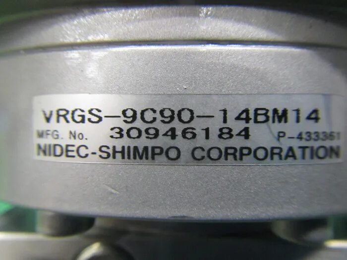 NIDEK VRGS-9C90-14BM14 speed reducer Detail Image - ASKINDEX Korea