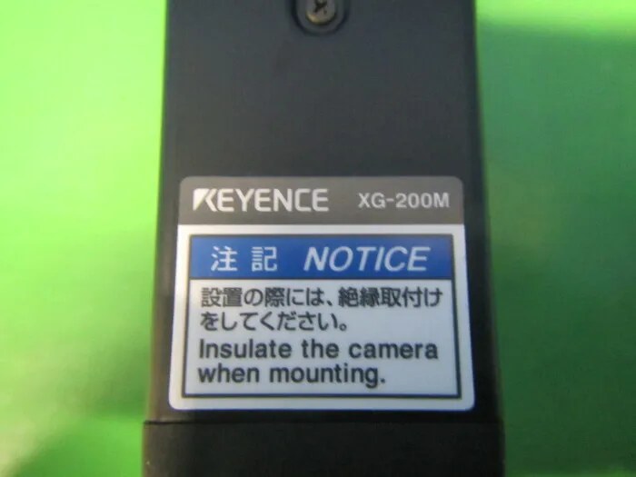 Keyence XG-200M CCD 카메라(흑백) 상세 이미지 - ASKINDEX 코리아