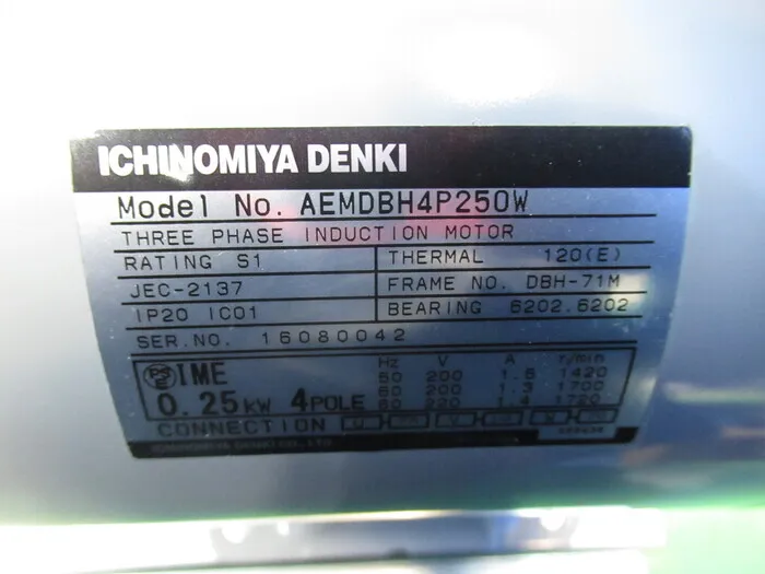 Mitsuumi Manufacturing Co., Ltd. MSV-100-30R Vacuum pump (rotor pump) Detail Image - ASKINDEX Korea