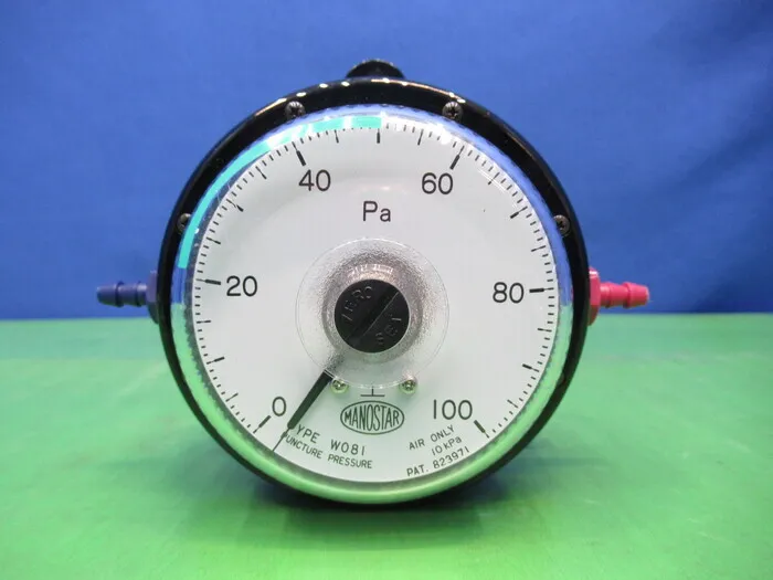 Yamamoto Electric Works WO81 Differential pressure gauge Detail Image - ASKINDEX Korea