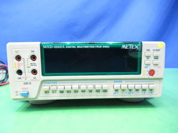 METEX MXD-4660A Digital multimeter Detail Image - ASKINDEX Korea