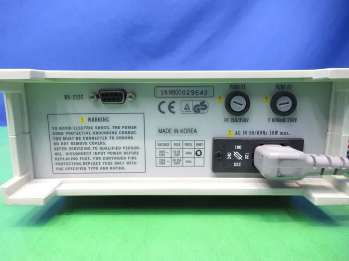 METEX MXD-4660A Digital multimeter Detail Image - ASKINDEX Korea