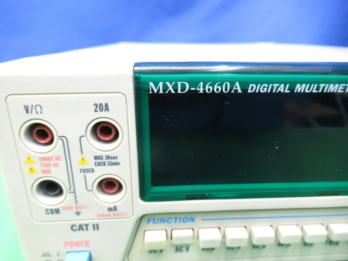 METEX MXD-4660A Digital multimeter Detail Image - ASKINDEX Korea
