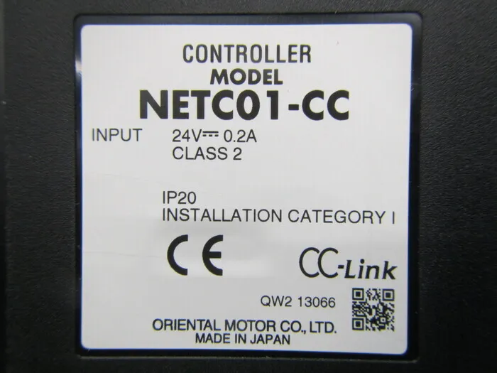 오리엔탈 모터 NETC01-CC 컨트롤러 상세 이미지 - ASKINDEX 코리아