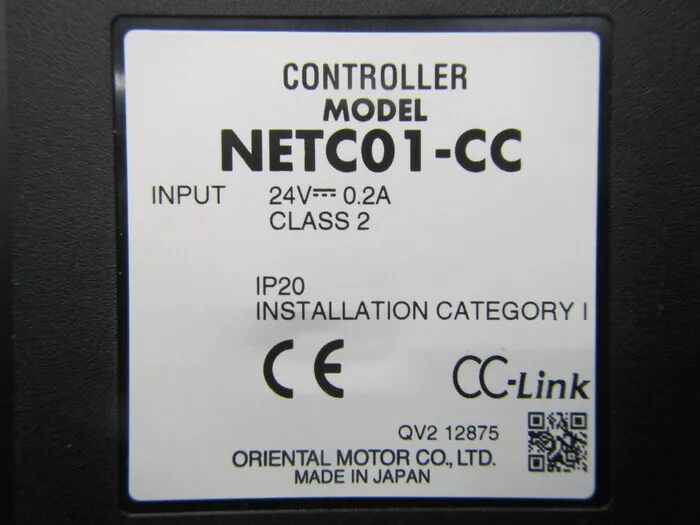 오리엔탈 모터 NETC01-CC 컨트롤러 상세 이미지 - ASKINDEX 코리아