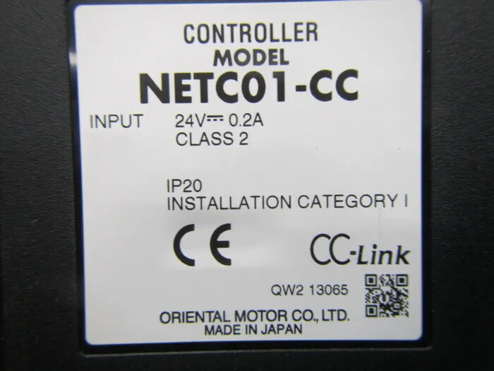 오리엔탈 모터 NETC01-CC 컨트롤러 상세 이미지 - ASKINDEX 코리아