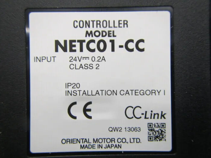 오리엔탈 모터 NETC01-CC 컨트롤러 상세 이미지 - ASKINDEX 코리아