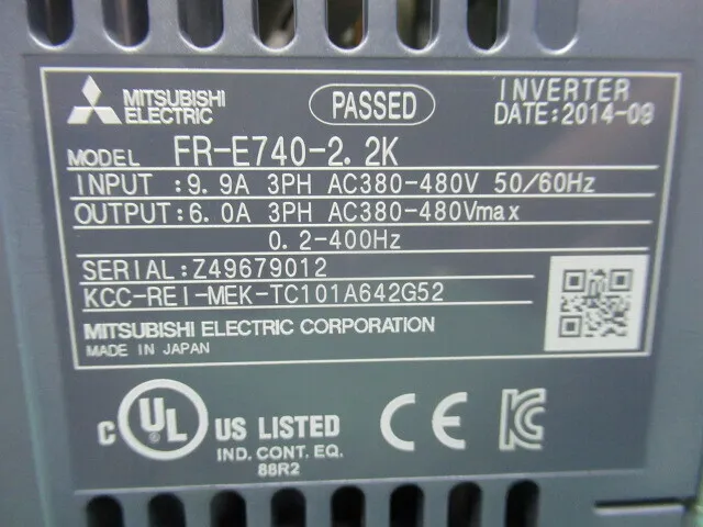 Mitsubishi Electric FR-E740-2.2K+FR-A7NC inverter Detail Image - ASKINDEX Korea