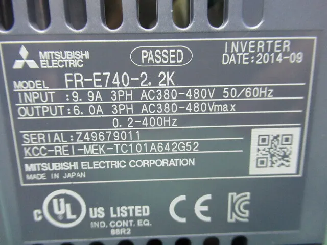 Mitsubishi Electric FR-E740-2.2K+FR-A7NC inverter Detail Image - ASKINDEX Korea