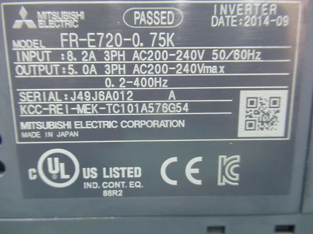 Mitsubishi Electric FR-720-0.75K+FR-A7NC inverter Detail Image - ASKINDEX Korea