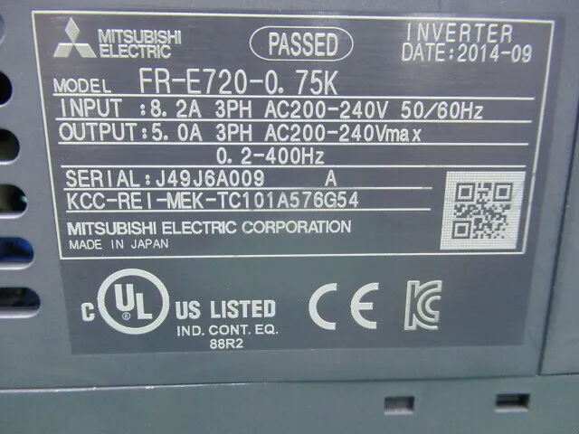 Mitsubishi Electric FR-720-0.75K+FR-A7NC inverter Detail Image - ASKINDEX Korea