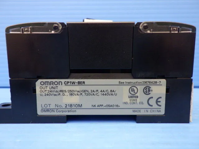 오므론 CP1W-8ER 시퀀서 (PLC) (출력) 상세 이미지 - ASKINDEX 코리아