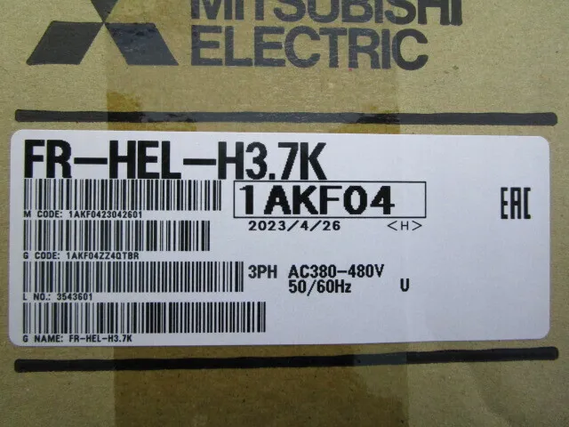 미쓰비시 전기 FR-HEL-H3.7K 인버터 상세 이미지 - ASKINDEX 코리아