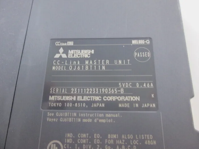 Mitsubishi Electric QJ61BT11N PLC CC-Link master/local unit Detail Image - ASKINDEX Korea