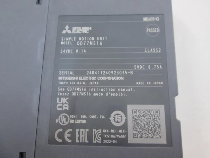 Mitsubishi Electric QD77MS16 PLC Simple Motion Positioning Unit Detail Image - ASKINDEX Korea