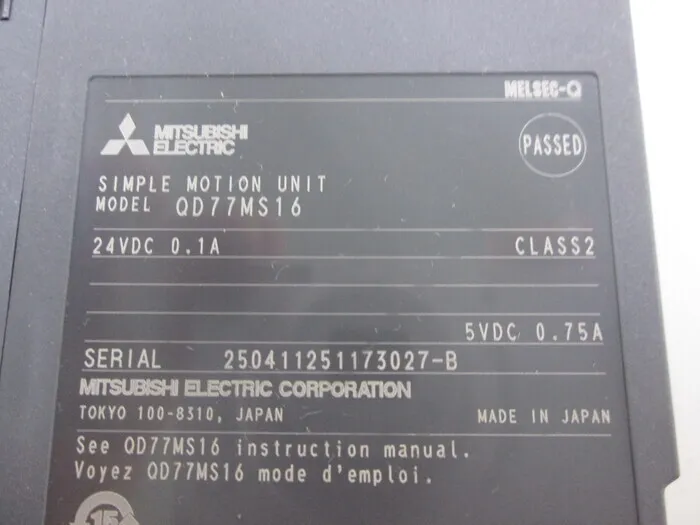 Mitsubishi Electric QD77MS16 PLC Simple Motion Positioning Unit Detail Image - ASKINDEX Korea