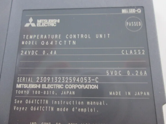 Mitsubishi Electric Q64TCTTN PLC temperature control unit Detail Image - ASKINDEX Korea