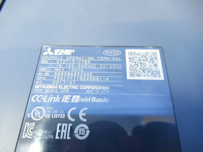 미쓰비시 전기 GT2715-XTBA 터치 패널 상세 이미지 - ASKINDEX 코리아