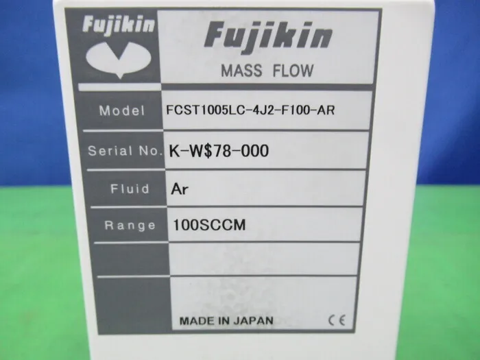 후지킨 FCST1005LC-4J2-F100-AR 매스 플로우 컨트롤러 상세 이미지 - ASKINDEX 코리아