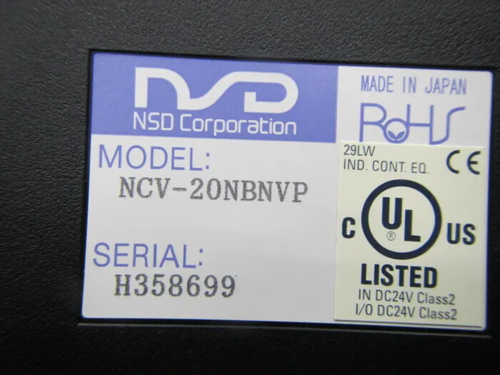 NSD NCV-20NBNVP Absocoder converter Detail Image - ASKINDEX Korea