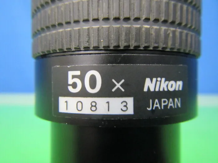 Nikon 50ｘ Objective lens (for Nikon MM-60) Detail Image - ASKINDEX Korea