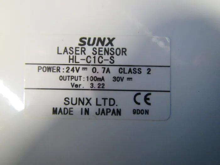 SUNX HL-C105B-BK Laser Displacement Meter Detail Image - ASKINDEX Korea